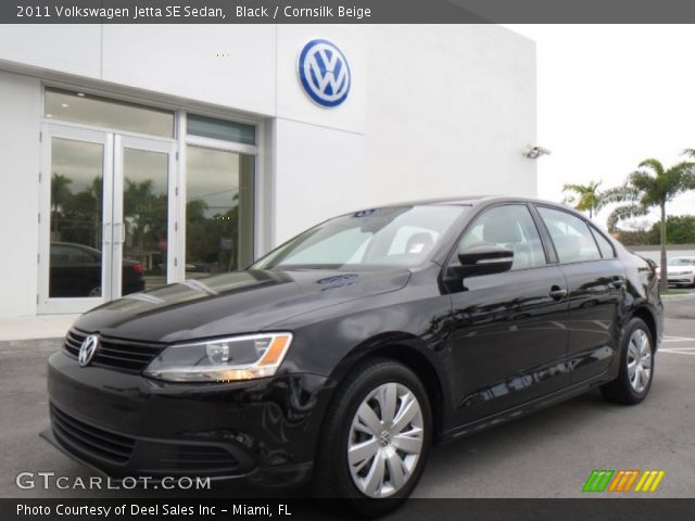2011 Volkswagen Jetta SE Sedan in Black