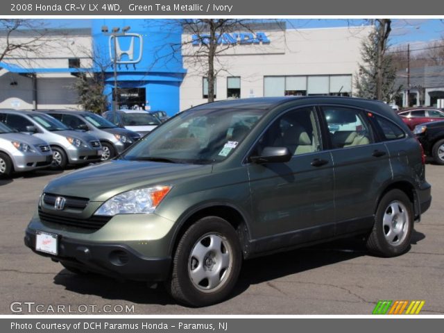 2008 Honda CR-V LX 4WD in Green Tea Metallic