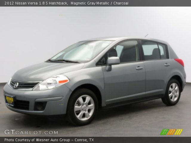 2012 Nissan Versa 1.8 S Hatchback in Magnetic Gray Metallic