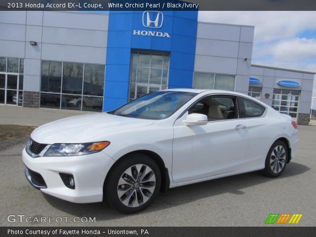 2013 Honda Accord EX-L Coupe in White Orchid Pearl
