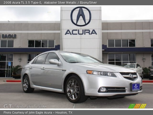 2008 Acura TL 3.5 Type-S in Alabaster Silver Metallic