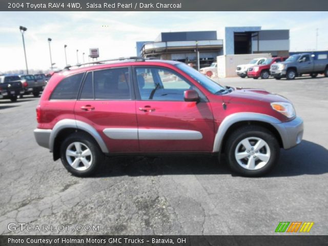 2004 Toyota RAV4 4WD in Salsa Red Pearl