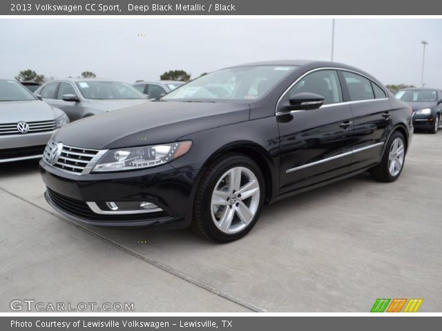2013 Volkswagen CC Sport in Deep Black Metallic