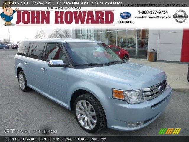 2009 Ford Flex Limited AWD in Light Ice Blue Metallic