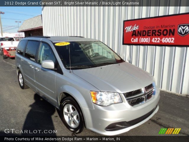 2012 Dodge Grand Caravan SXT in Bright Silver Metallic