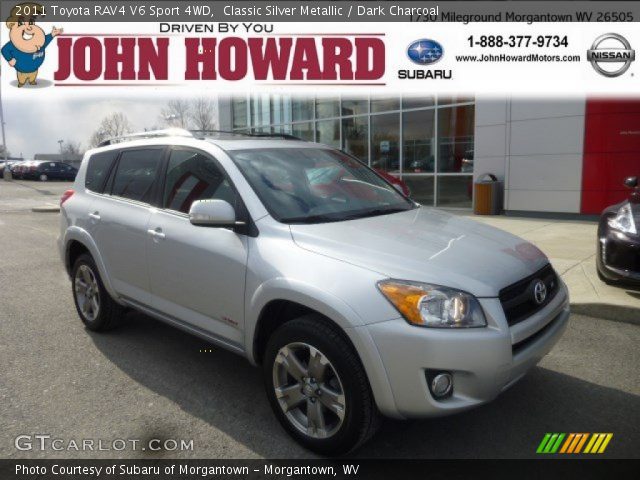 2011 Toyota RAV4 V6 Sport 4WD in Classic Silver Metallic