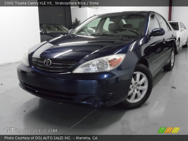 2002 Toyota Camry XLE V6 in Stratosphere Mica