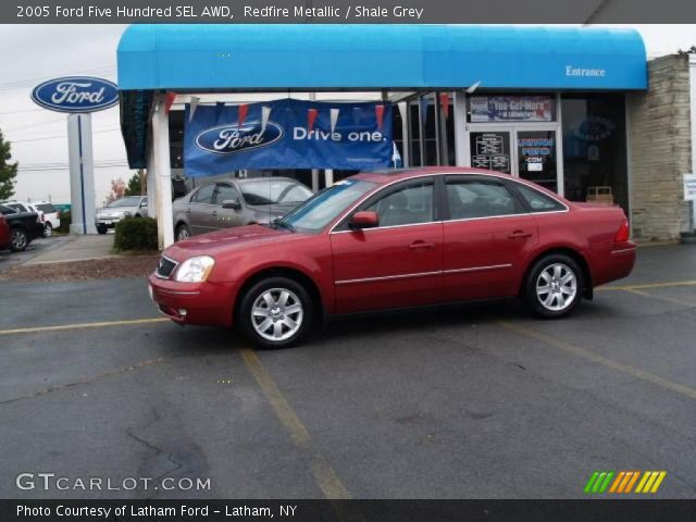 2005 Ford Five Hundred SEL AWD in Redfire Metallic