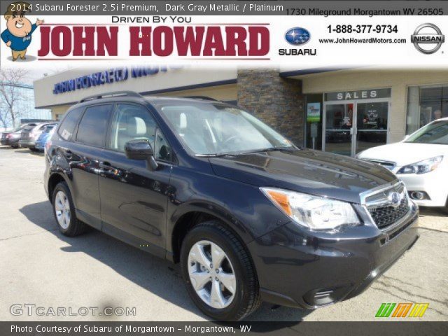 2014 Subaru Forester 2.5i Premium in Dark Gray Metallic