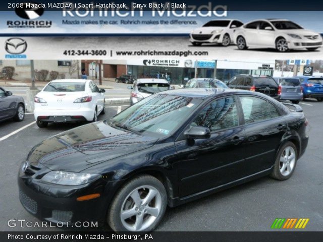 2008 Mazda MAZDA6 i Sport Hatchback in Onyx Black