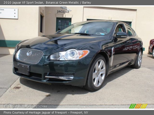 2010 Jaguar XF Sport Sedan in Botanical Green Metallic