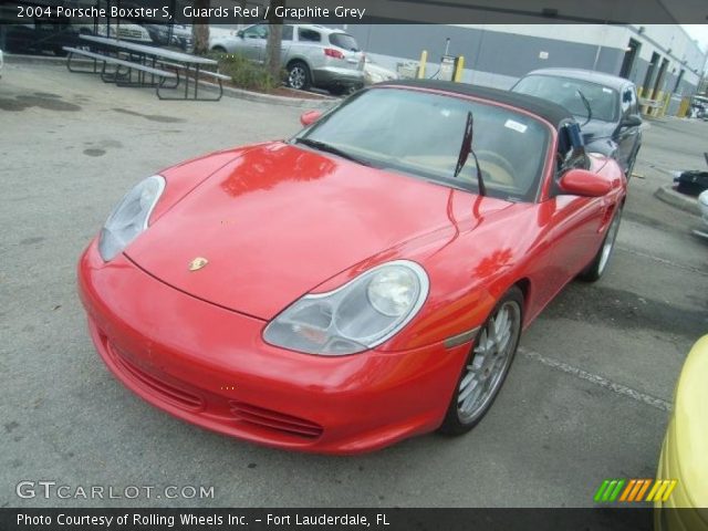2004 Porsche Boxster S in Guards Red