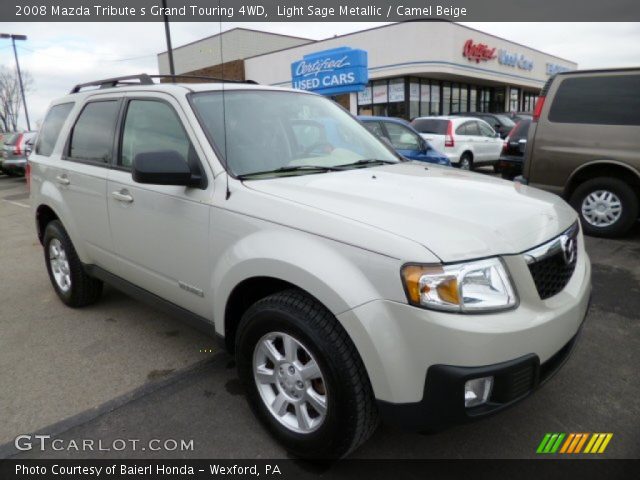 2008 Mazda Tribute s Grand Touring 4WD in Light Sage Metallic