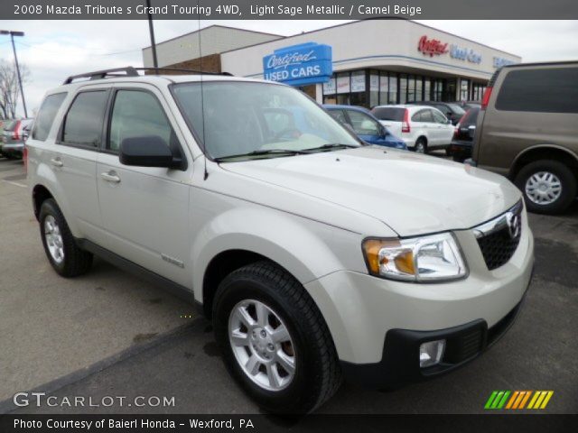 2008 Mazda Tribute s Grand Touring 4WD in Light Sage Metallic