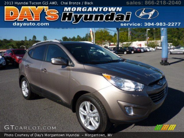 2013 Hyundai Tucson GLS AWD in Chai Bronze