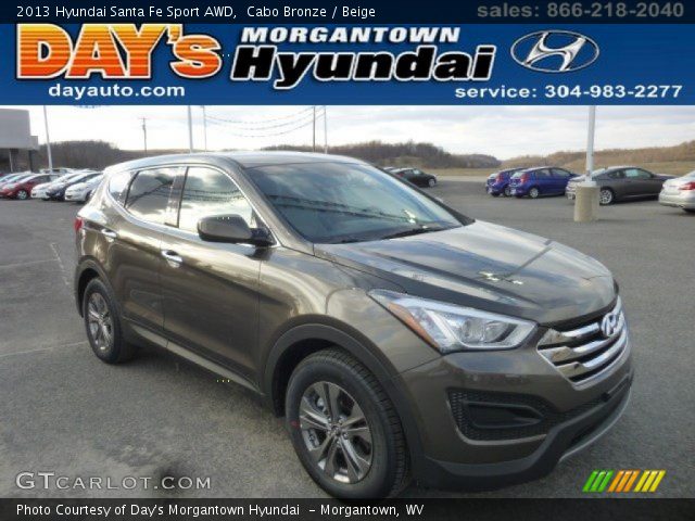 2013 Hyundai Santa Fe Sport AWD in Cabo Bronze