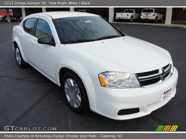 2013 Dodge Avenger SE in New Bright White