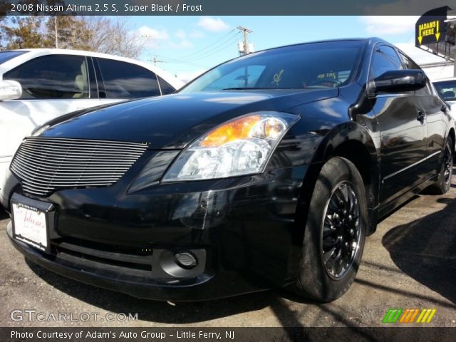 2008 Nissan Altima 2.5 S in Super Black