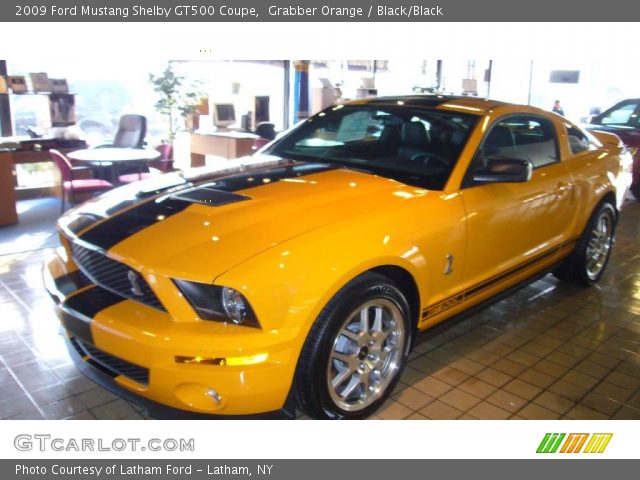 2009 Ford Mustang Shelby GT500 Coupe in Grabber Orange