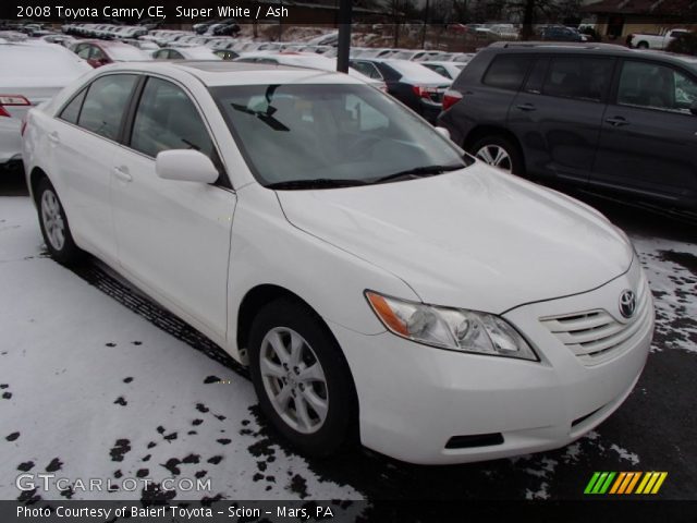 2008 Toyota Camry CE in Super White