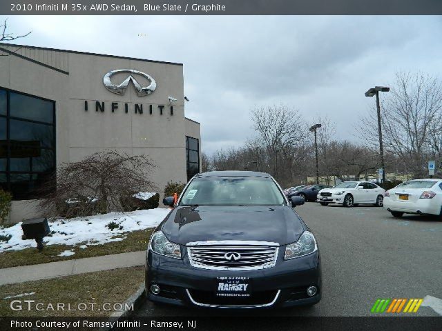2010 Infiniti M 35x AWD Sedan in Blue Slate