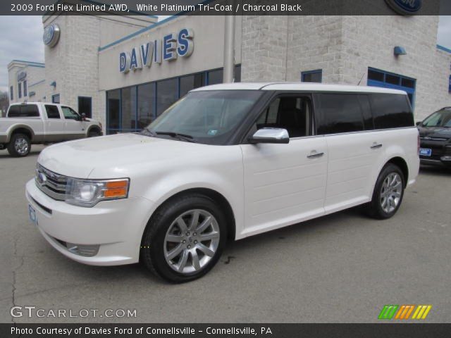 2009 Ford Flex Limited AWD in White Platinum Tri-Coat