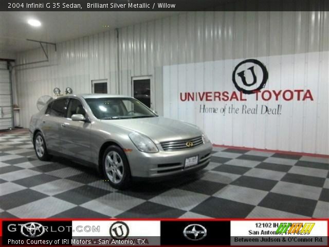 2004 Infiniti G 35 Sedan in Brilliant Silver Metallic