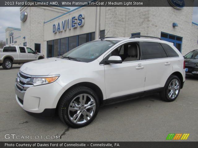 2013 Ford Edge Limited AWD in White Platinum Tri-Coat