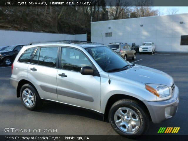 2003 Toyota RAV4 4WD in Titanium Metallic
