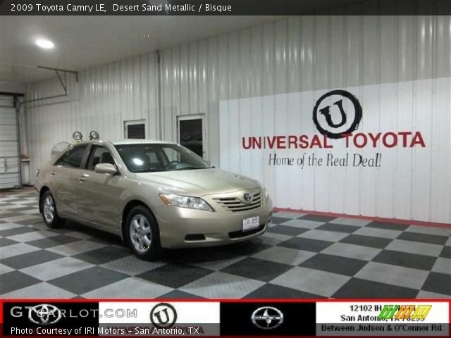 2009 Toyota Camry LE in Desert Sand Metallic