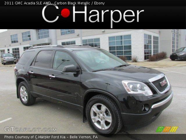 2011 GMC Acadia SLE AWD in Carbon Black Metallic