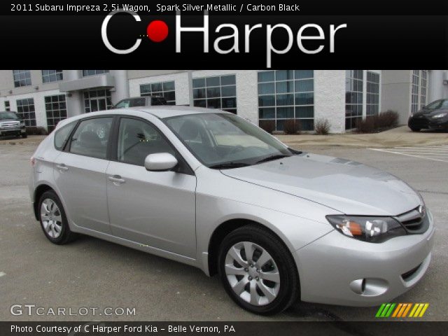 2011 Subaru Impreza 2.5i Wagon in Spark Silver Metallic