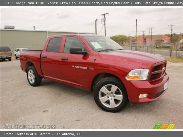 2012 Dodge Ram 1500 Express Crew Cab in Deep Cherry Red Crystal Pearl