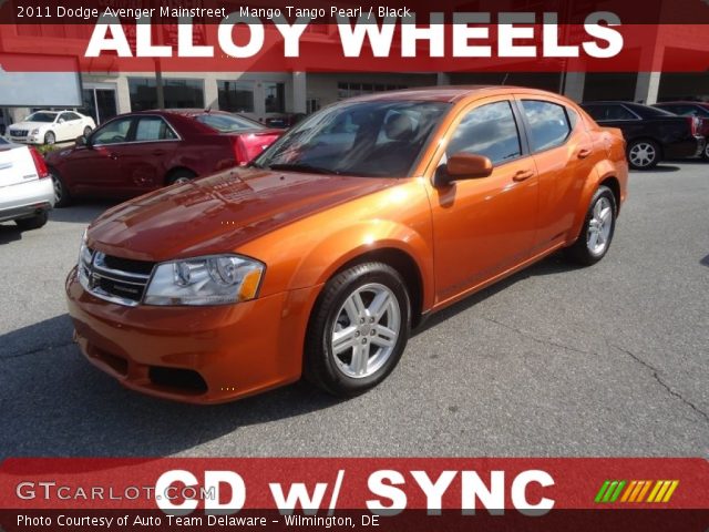 2011 Dodge Avenger Mainstreet in Mango Tango Pearl