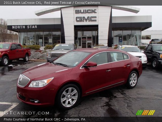 2011 Buick LaCrosse CXL in Red Jewel Tintcoat