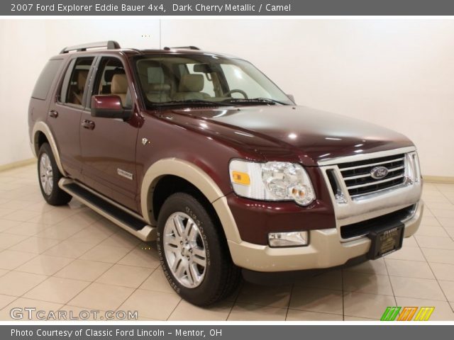 2007 Ford Explorer Eddie Bauer 4x4 in Dark Cherry Metallic