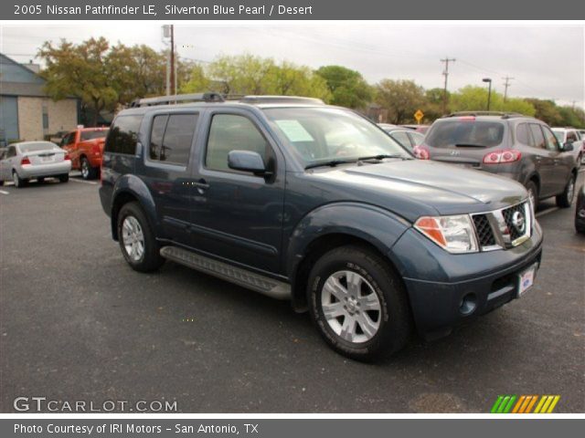 2005 Nissan Pathfinder LE in Silverton Blue Pearl