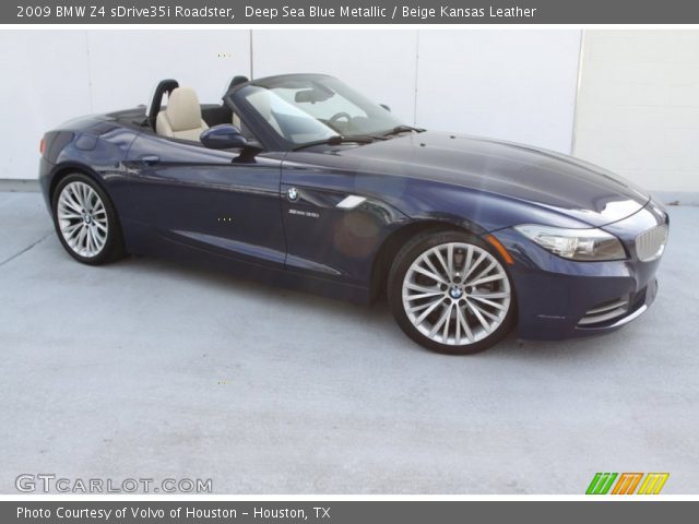 2009 BMW Z4 sDrive35i Roadster in Deep Sea Blue Metallic