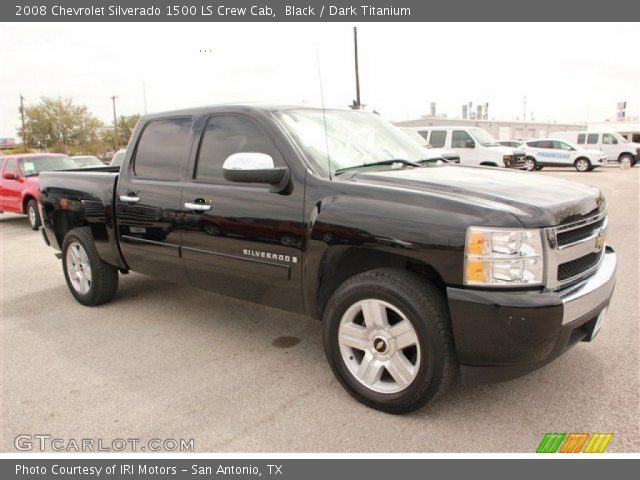 2008 Chevrolet Silverado 1500 LS Crew Cab in Black