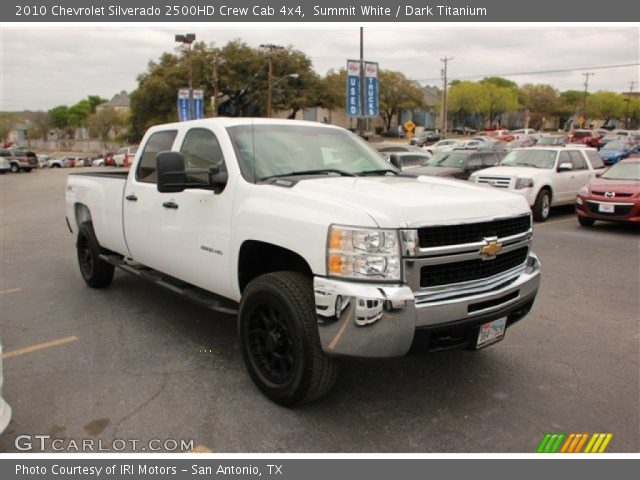 2010 Chevrolet Silverado 2500HD Crew Cab 4x4 in Summit White