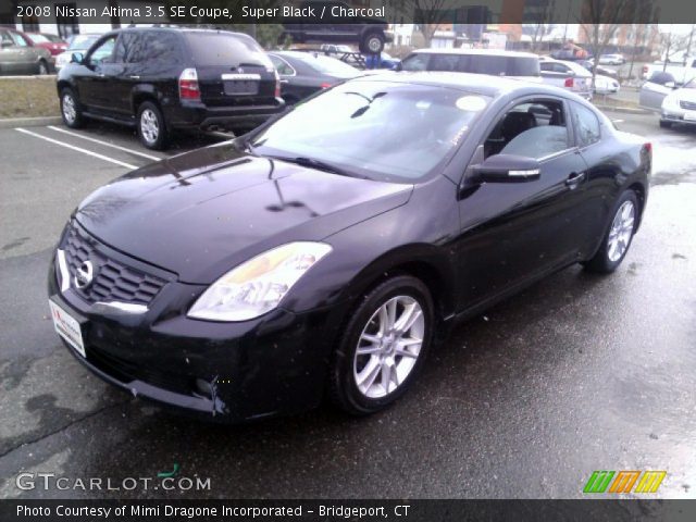 2008 Nissan Altima 3.5 SE Coupe in Super Black