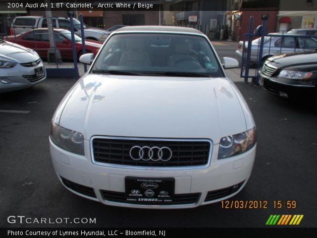 2004 Audi A4 1.8T Cabriolet in Arctic White