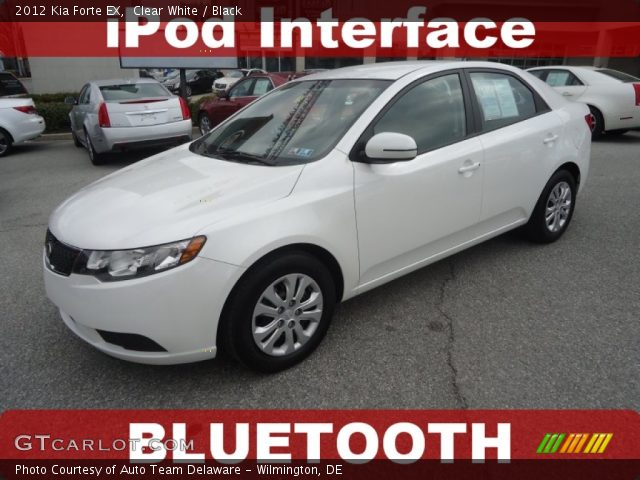 2012 Kia Forte EX in Clear White