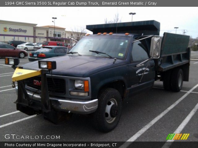 1994 GMC Sierra 3500 SL Regular Cab Dump Truck in Emerald Green Metallic