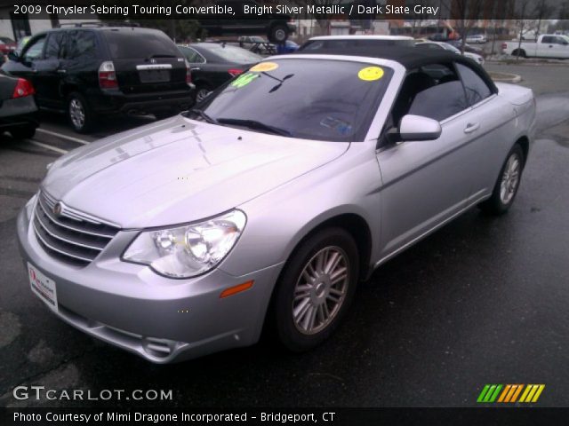 2009 Chrysler Sebring Touring Convertible in Bright Silver Metallic
