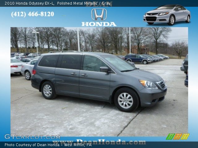 2010 Honda Odyssey EX-L in Polished Metal Metallic
