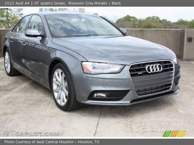 2013 Audi A4 2.0T quattro Sedan in Monsoon Gray Metallic