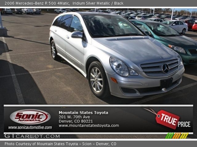 2006 Mercedes-Benz R 500 4Matic in Iridium Silver Metallic
