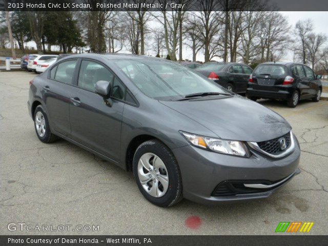 2013 Honda Civic LX Sedan in Polished Metal Metallic