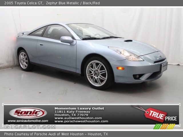 2005 Toyota Celica GT in Zephyr Blue Metallic